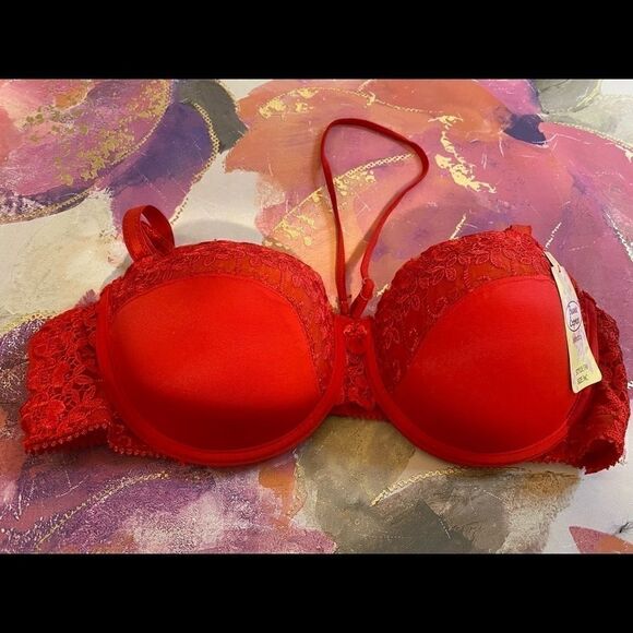 🌸Beauty Express Sexy Floral Push Up Bras 36C - Picture 11 of 13